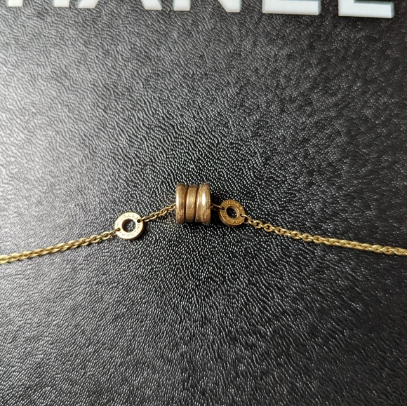 Bvlgari 18k Yellow Gold B. Zero Barrel Charm Bracelet - Picture 4 of 4